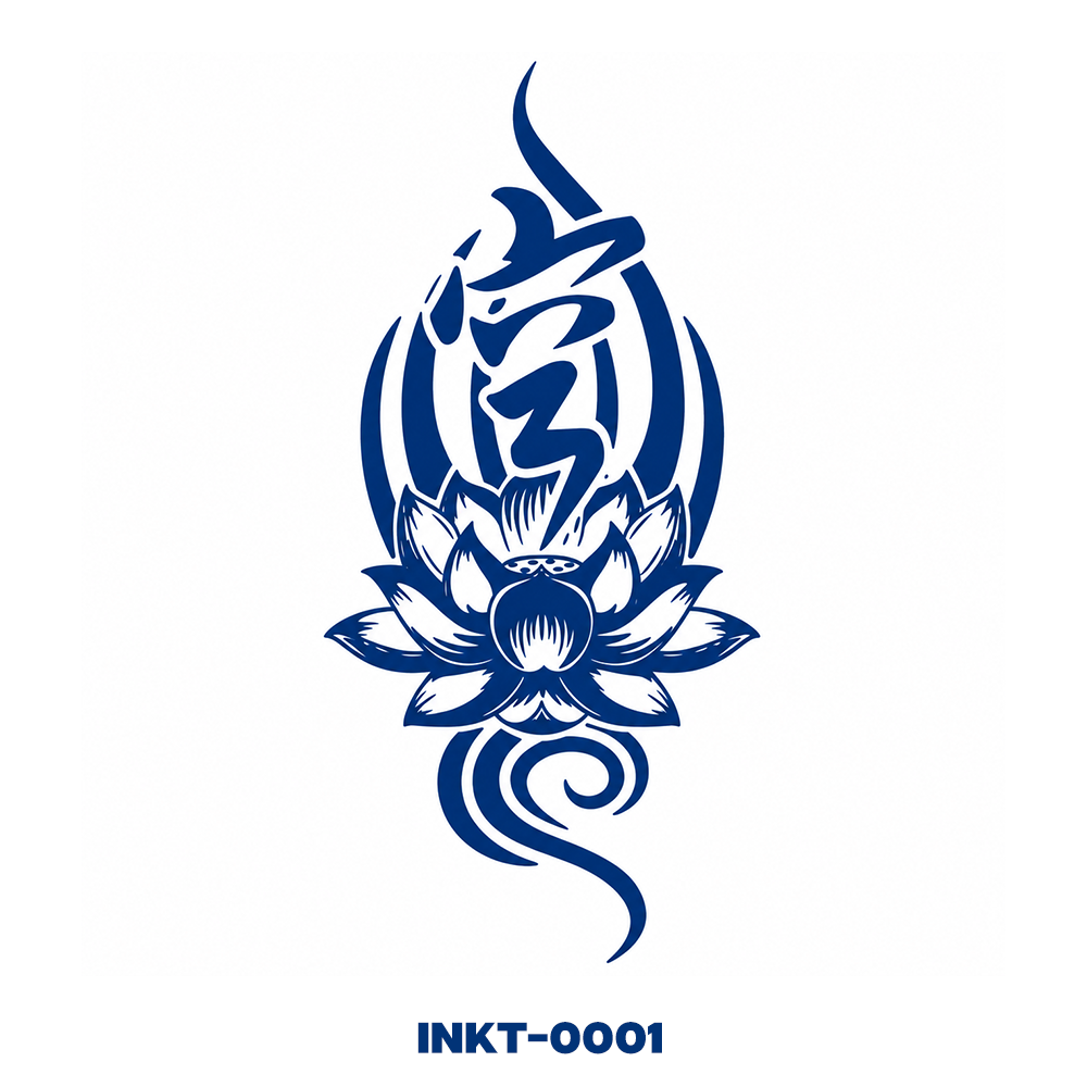 INKT-0001 Lotus Flower