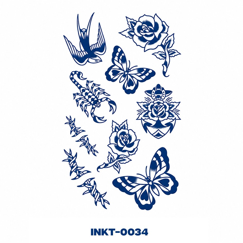 INKT-0034 Tattoo Sheet