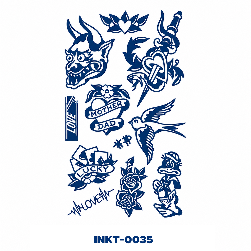 INKT-0035 Tattoo Sheet