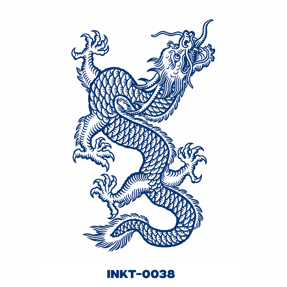 INKT-0038 Traditional Dragon